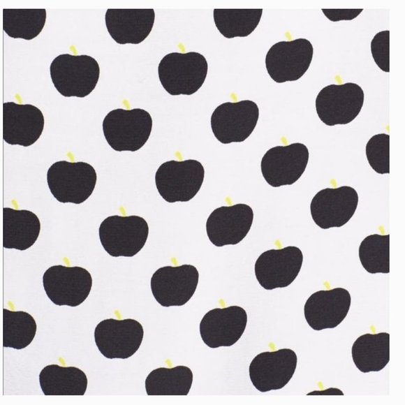 Kate Spade Sierra Apple Print Top blouse 2 nwot - Picture 12 of 13